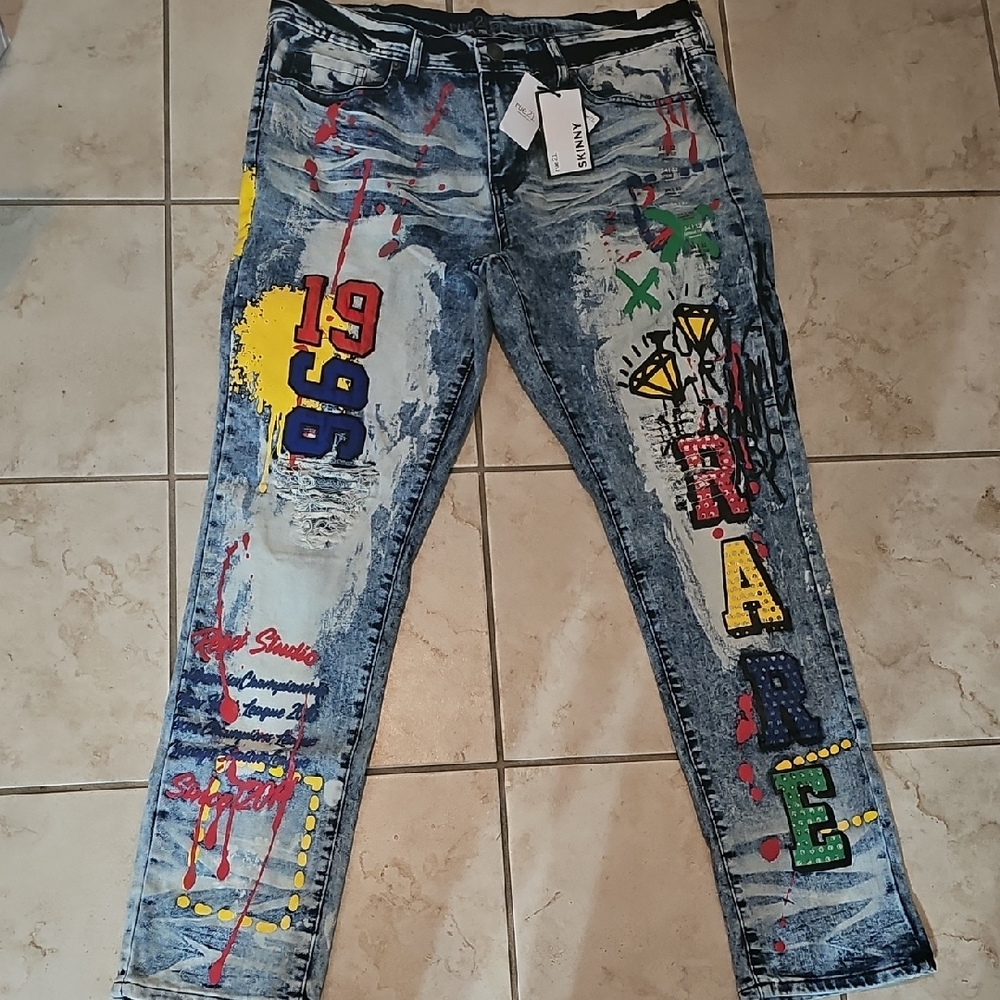 Rue21 Blue Skinny Jeans